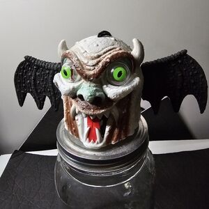 Vintage 1997 Halloween paper magic mutant vampire bat